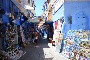 ChefchaouenMorocco - During the month of July 2022: Photos of the city of Chefchaouen in Morocco.
